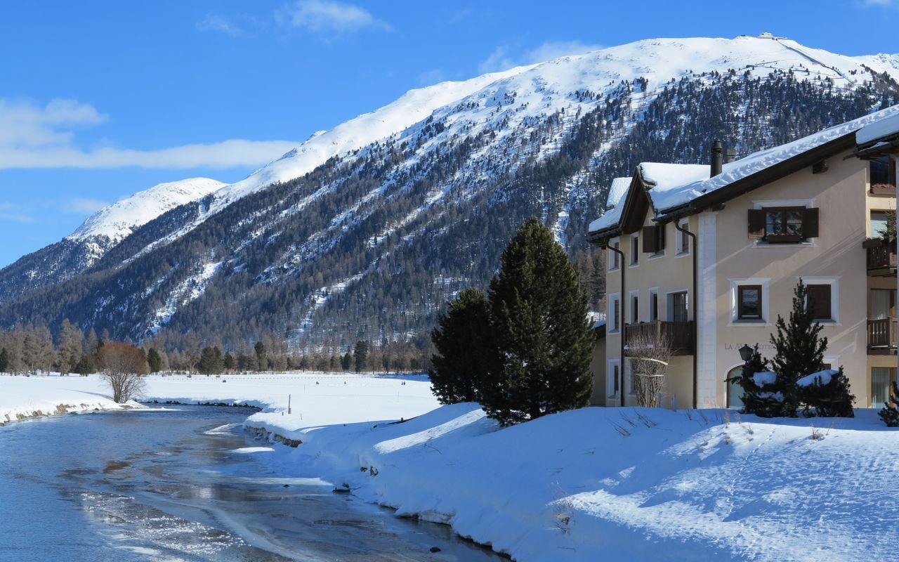 Apartamento Marmotta Celerina/Schlarigna Exterior foto